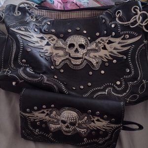 Conceal carry purse with matching wallet